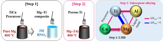 BB电子 BB电子的游戏镁合金顶刊：双连续金属-金属间化合物复合材料制备新工艺！(图2)